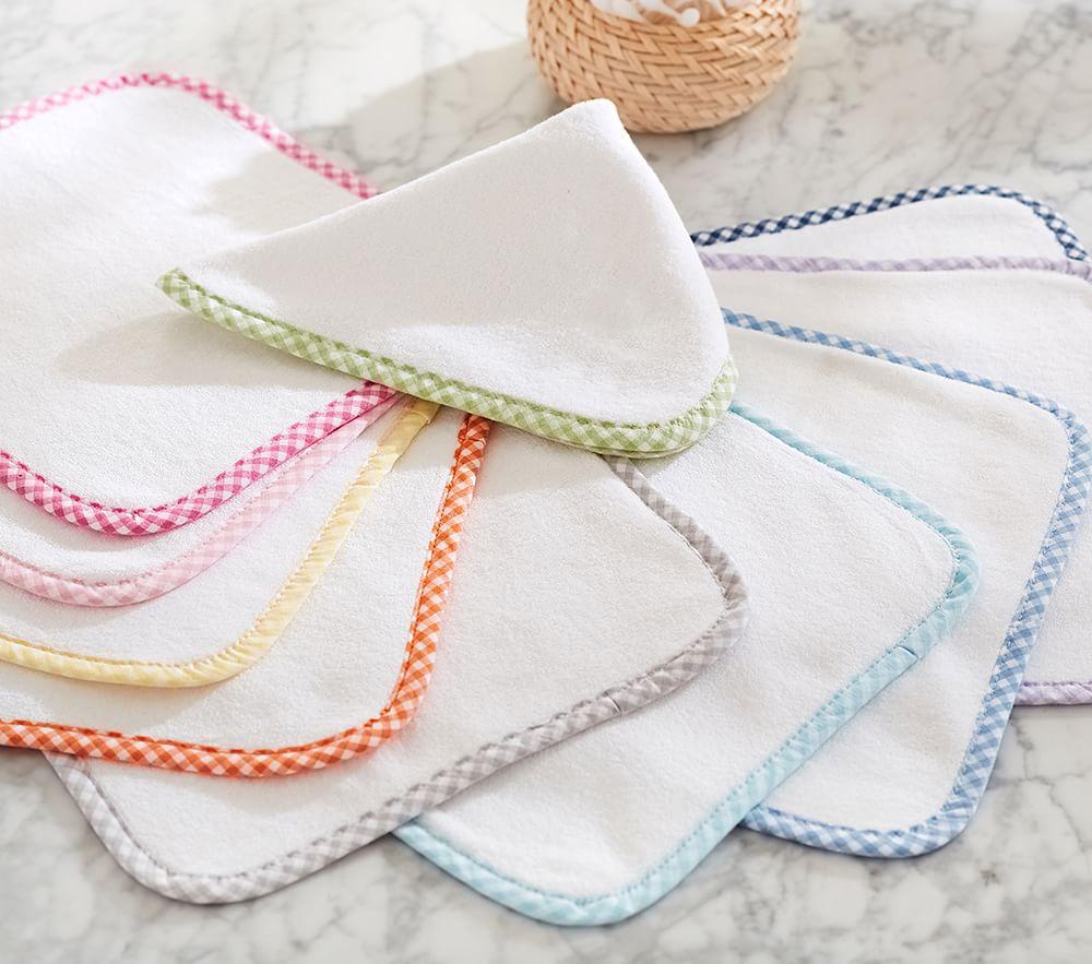 Gingham Washcloth Sets